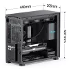 Caixa de PC Jonsbo D41 MESH Midi Tower preto