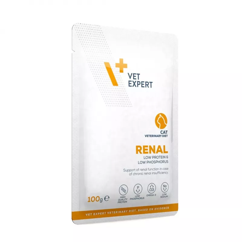 VET EXPERT Veterinary Diet Renal Cat - comida húmida para gatos - 100g