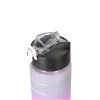 Extralink conjunto de garrafas de motivação 3W1 rosa-preto 2000ML+900ML+300ML