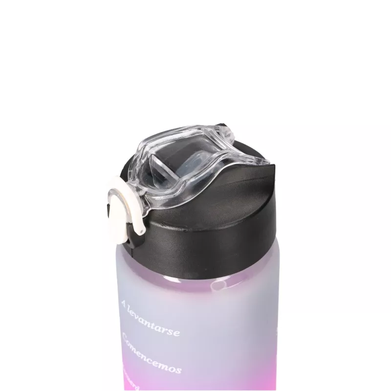 Extralink conjunto de garrafas de motivação 3W1 rosa-preto 2000ML+900ML+300ML