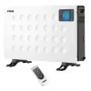 Aquecedor elétrico convector NOVEEN CH8000 — 2000 W, 3 níveis de potência, temporizador, comando, branco