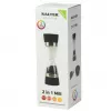 Moinho de sal e pimenta mecânico Salter 7611 BKXRUP1 2-em-1 moagens ajustáveis aço inoxidável