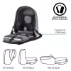 Mochila XD-Design Bobby Hero Small preto cinzento