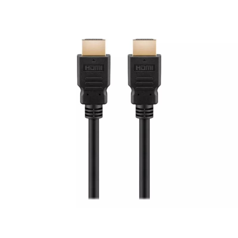 Cabo HDMI Goobay 41082 1 m HDMI Type-A (Standard) 2 x HDMI Type-A (Standard) Preto (41082)