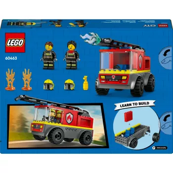 LEGO CITY 60463 Carro de bombeiros com escada