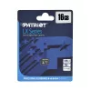Cartão de memória microSDHC PATRIOT PSF16GMDC10 — 16 GB, Class 10, UHS-I (U1), 80 MB/s, preto