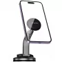 Suporte magnético para telemóvel Awei X45 para montagem no para-brisas e no painel, compatível com smartphones