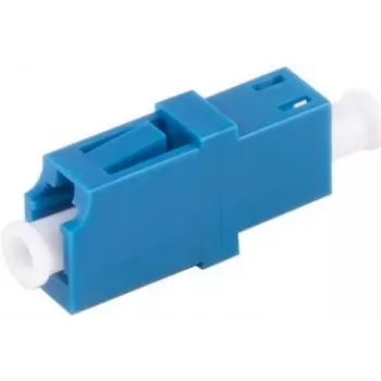 Adaptador de fibra ótica S/CONN 07-60000 LC/LC monomodo azul