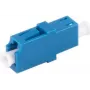 Adaptador de fibra ótica S/CONN 07-60000 LC/LC monomodo azul