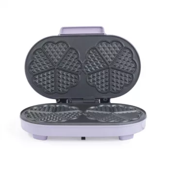 Giles & Posner EK6700GSPPVDE máquina de waffles coração duplo