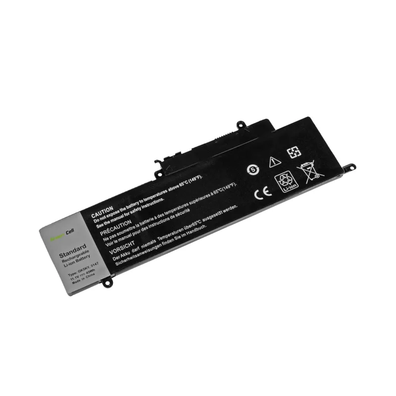 Green Cell DE82 bateria para portátil GK5KY para Dell Inspiron 11 3147 3148 3152 3153, Inspiron 13 7347 7348 7352, 11,1 V 3500 mAh