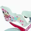 Bicicleta infantil HUFFY 24951W Minnie, rodas de 14 polegadas, quadro em aço, pneus pneumáticos, travões de aro dianteiro/traseiro, rodas de apoio