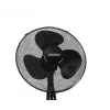 Mesko | Ventilador | MS 7311 | Ventilador de pé | Preto | Diâmetro 40 cm | Número de velocidades 3 | Oscilação | 45 W