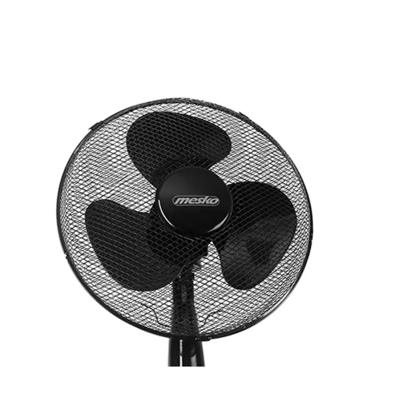 Mesko | Ventilador | MS 7311 | Ventilador de pé | Preto | Diâmetro 40 cm | Número de velocidades 3 | Oscilação | 45 W