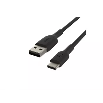 Cabo USB-A para USB-C 3 m preto