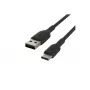 Cabo USB-A para USB-C 3 m preto