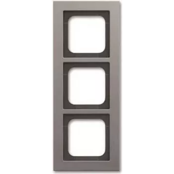 Busch-Jaeger Busch-axcent 1723-270 espelho de 3 módulos, platina