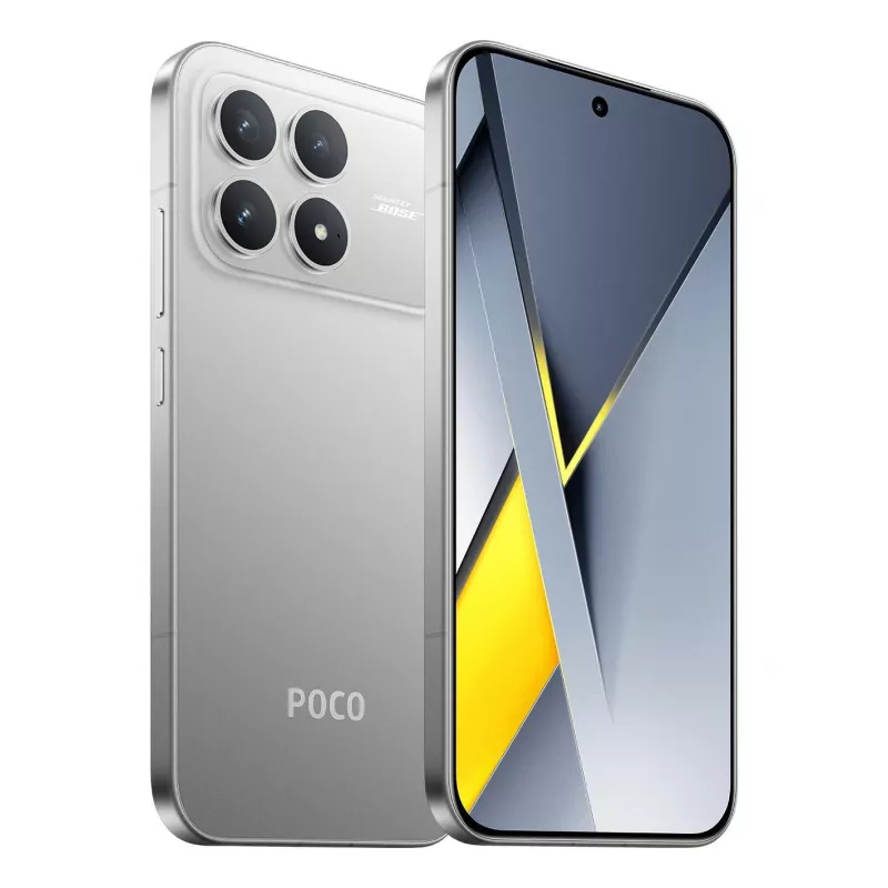 Smartphone POCO F8 Pro 12GB RAM 256GB armazenamento prateado (modelo MZB0M60EU)