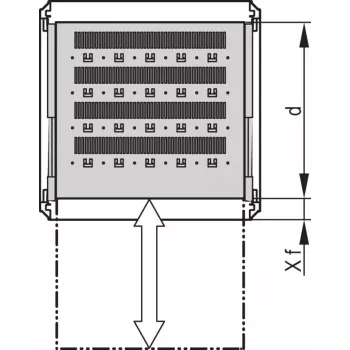 SCHROFF 19FA AUS C 700 VOL 7035 - acessório para rack (22130355)