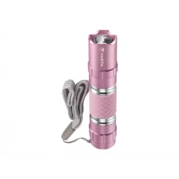 Lanterna de mão Varta LED Lipstick Light rosa turquesa