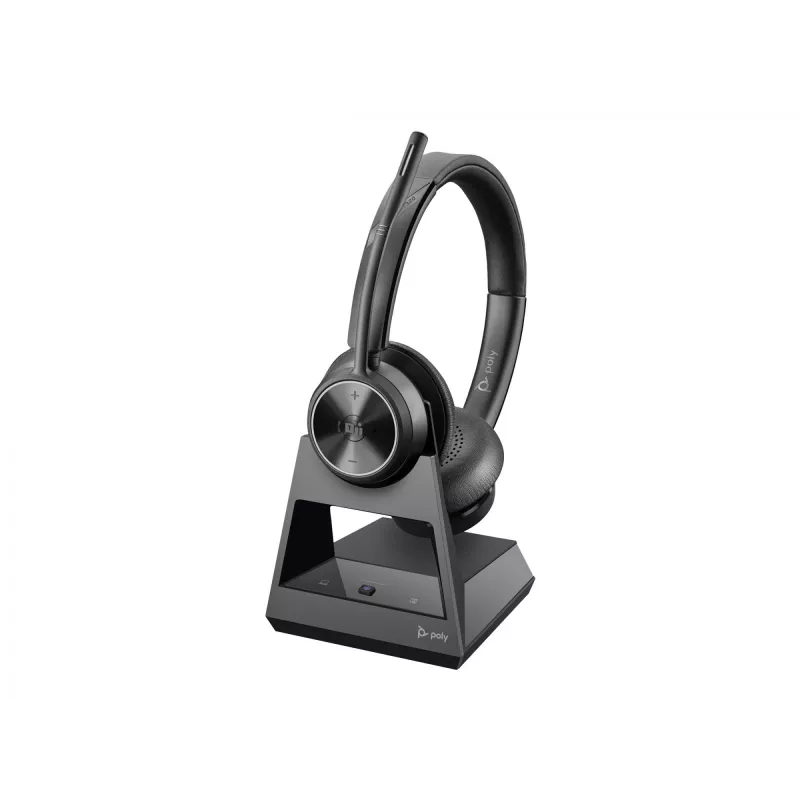 Poly Savi 7320 Stereo Microsoft Teams Certified DECT 1880-1900 MHz Top EMEA - INTL English Loc Ficha Euro