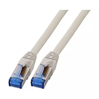 Cabo de rede RJ45 Cat.6A S/FTP TPECat.7 cru superflexível cinzento 0,25 m EFB-Elektronik (K5525FGR.0,25)