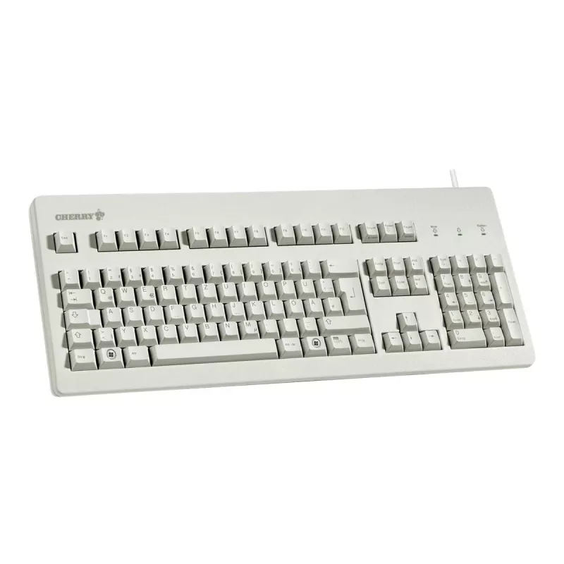 Teclado CHERRY G80-3000 Universal USB QWERTZ Alemão cinzento