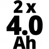 Bateria 18 V 2 x 4,0 Ah EINHELL