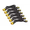 Cabo de alimentação APC AP8702S-NA preto 0,61 m conector fêmea C13 conector fêmea C14