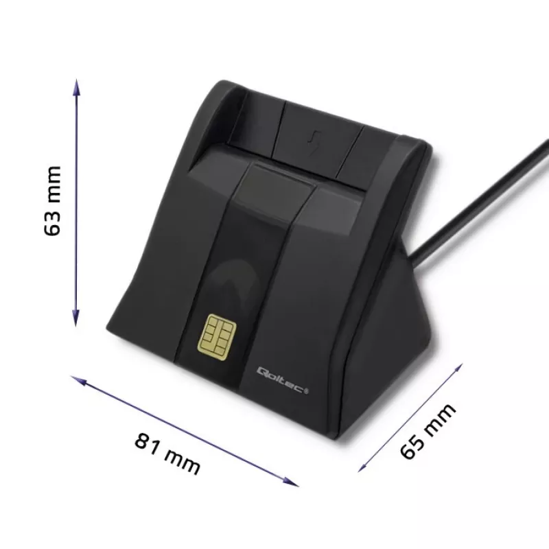 Leitor RFID Qoltec 50643