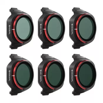 Conjunto de filtros Freewell para DJI Mini 5 Pro Bright Day – filtros de densidade neutra e polarização para fotografia aérea à luz do dia