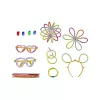 Varetas para trabalhos manuais RealPower 495549 — varetas de madeira multicoloridas, comprimento 200 mm, pack de 200