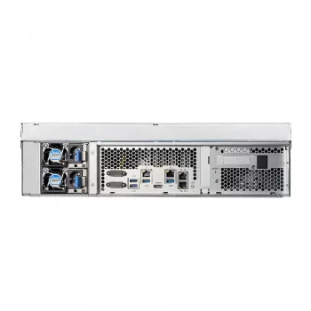 NAS Asustor Lockerstor 16R Pro AS7216RDX, Rack 3U, 16x (3,5 SATA HDD/ 2,5 SSD), AMD Ryzen 7 Pro 7745 8C 3,8 GHz (até 5,3 GHz), 16 GB ECC DDR5 4800 (máx. 192 GB), 1x slot M.2 NVMe (PC