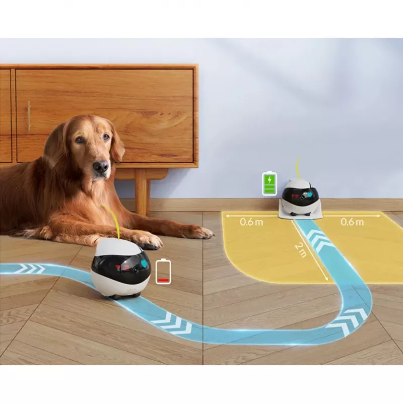 ENABOT Ebo Air AI Robô branco e preto