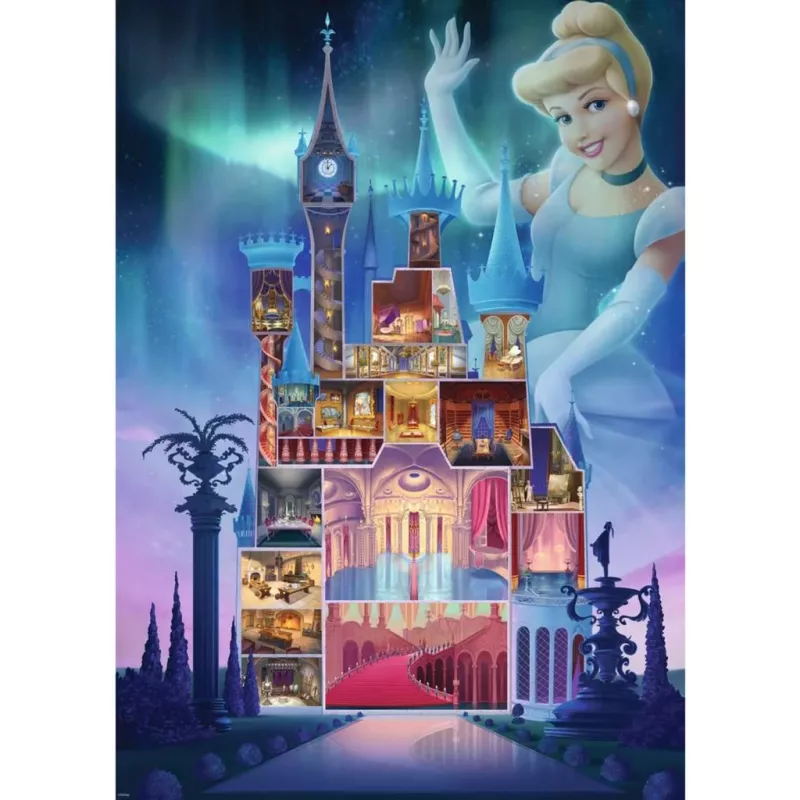 Puzzle Disney Castle Collection: Cinderela (1000 peças)