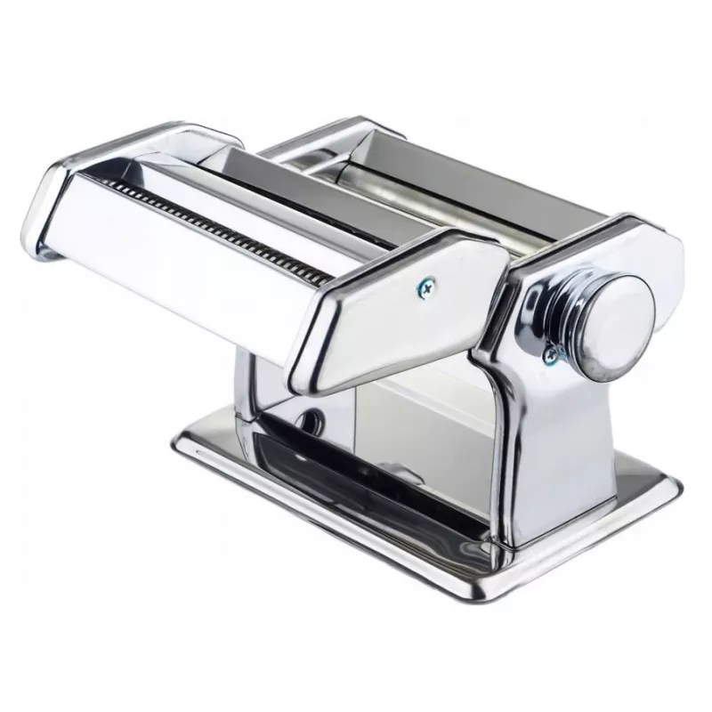 Máquina de massa manual Maestro MR1679R — aço inoxidável, acessório para ravioli, lâmina de corte de 6 mm
