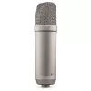 Rode NT1 5th Generation Microfone de condensador de estúdio com XLR e USB, prateado (NT1GEN5)