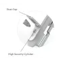 LANVIEW LVR-KEY-WK2 Chave para fechadura WK2, para armários RCCTV002/003/004/005, preto