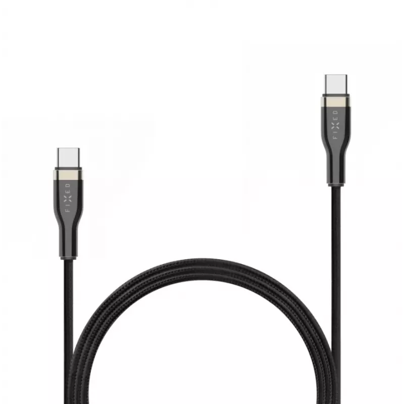 FIXED FIXDB-CC2-BK cabo USB-C/USB-C entrançado, 2 m, 100 W