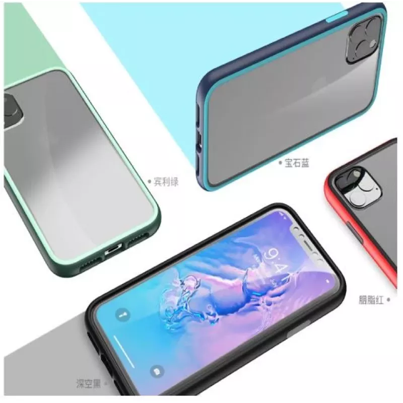 Capa para telemóvel COMMA Joy para iPhone 11 Pro anti-choque preto