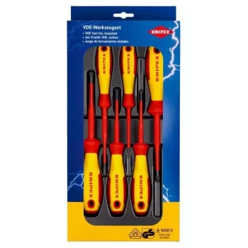 Conjunto de chaves de fendas Knipex 00 20 12 V04 chaves de fendas padrão