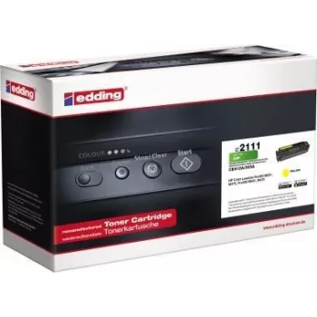 Cartucho de toner Edding EDD-2111 1 unid. compatível amarelo (18-2111)