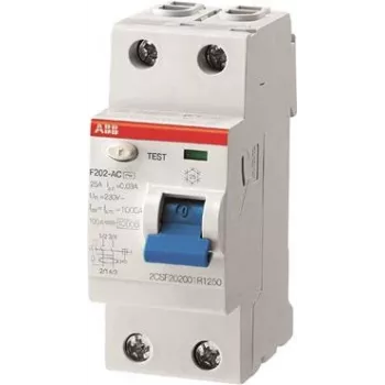 ABB Interruptor diferencial 25A F202A-25/0,3 pro M compacto 2 pol. 300mA F202A-25/0,3 (2CSF202101R3250)