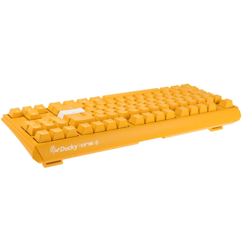 Teclado Gaming Ducky One 3 TKL USB QWERTY Inglês Amarelo