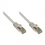 Cabo de rede patch Good Connections RJ45 SF/UTP CAT5e 10m Cinzento 8550-100