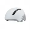 Capacete de bicicleta HJC CALIDO branco/prateado, tamanho M (55–59 cm), In-Mold, 4 aberturas de ventilação, sistema SELFIT, 280 g