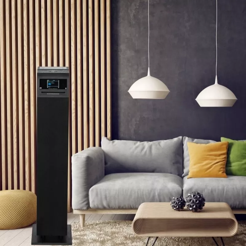 Altifalante ativo AKAI AEROBEAT PILLAR — altifalante portátil ativo