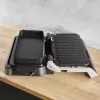 Grelhador elétrico de contacto Tefal OptiGrill+ XL aço inoxidável — grande capacidade, programas automáticos de cozedura