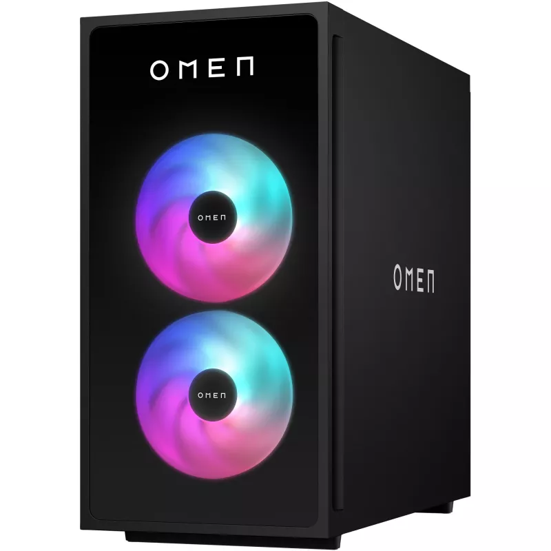 HP OMEN 35L GT16-0067ng BA2U3EA computador de secretária gaming, Intel Core Ultra 9 285K, NVIDIA GeForce RTX 5070 Ti, 32 GB DDR5, 2 TB SSD (2x 1 TB), Windows 11