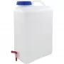 Bidão de água 19 L, recipiente de água transparente/azul